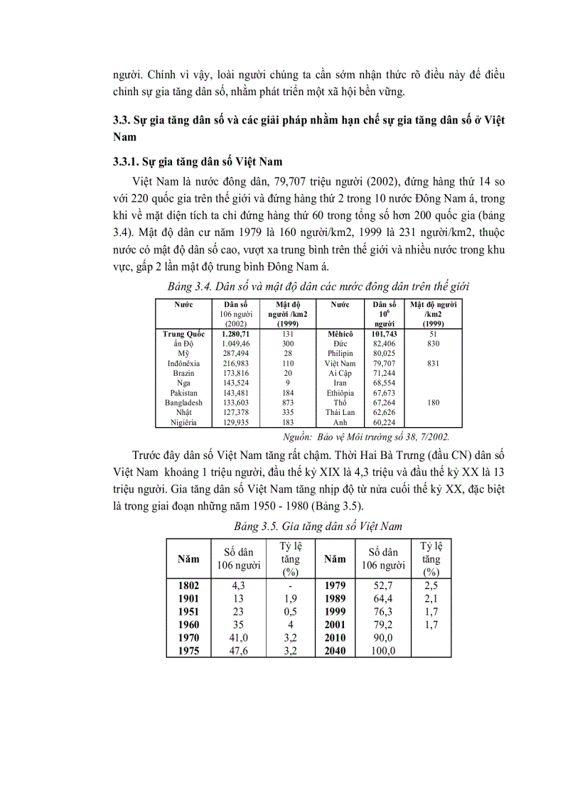 image for page Giáo trình môi trường và con người