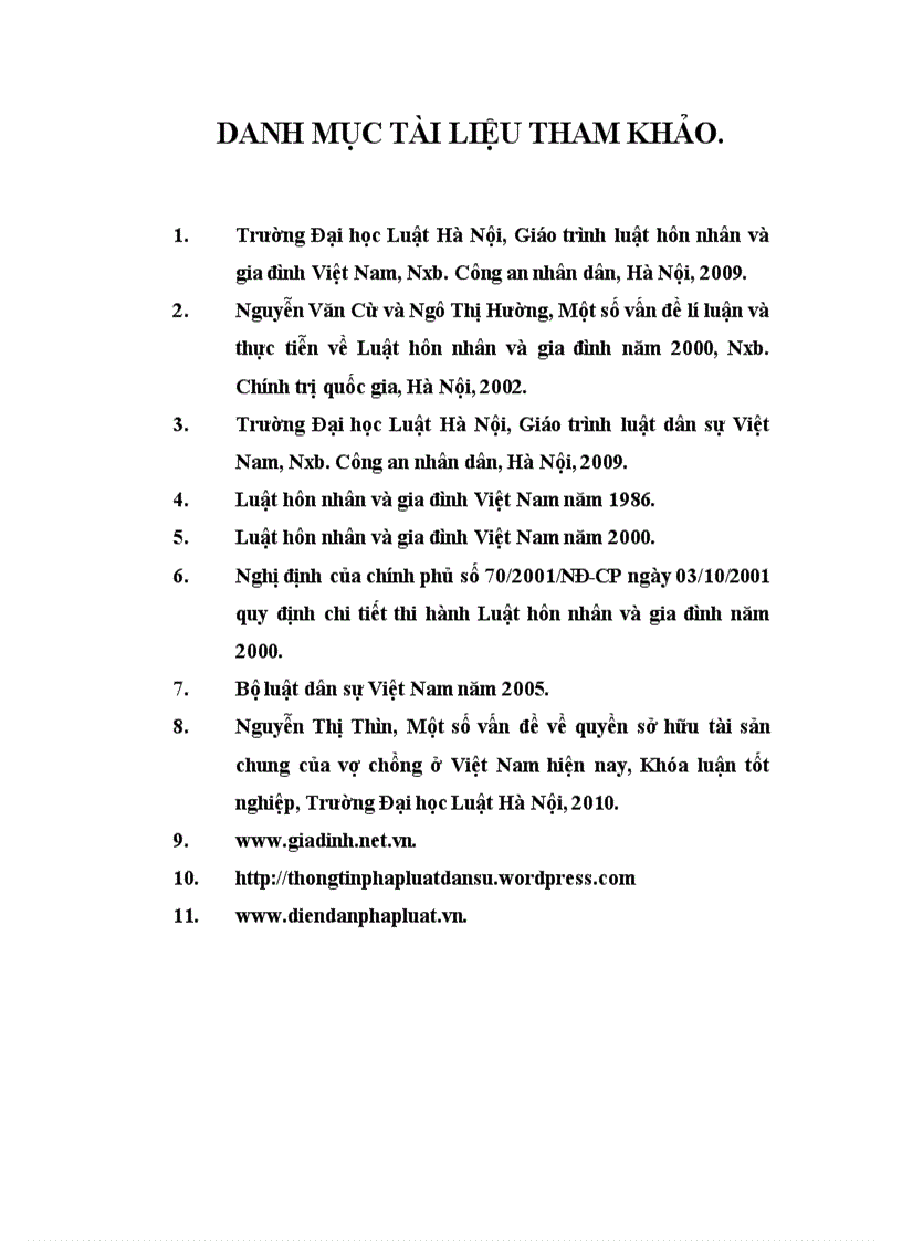 image for page Bài tập lớn hôn nhân và gia đình Vấn đề chia tài sản chung trong thời kì hôn nhân và phương hướng giải pháp hoàn thiện pháp luật