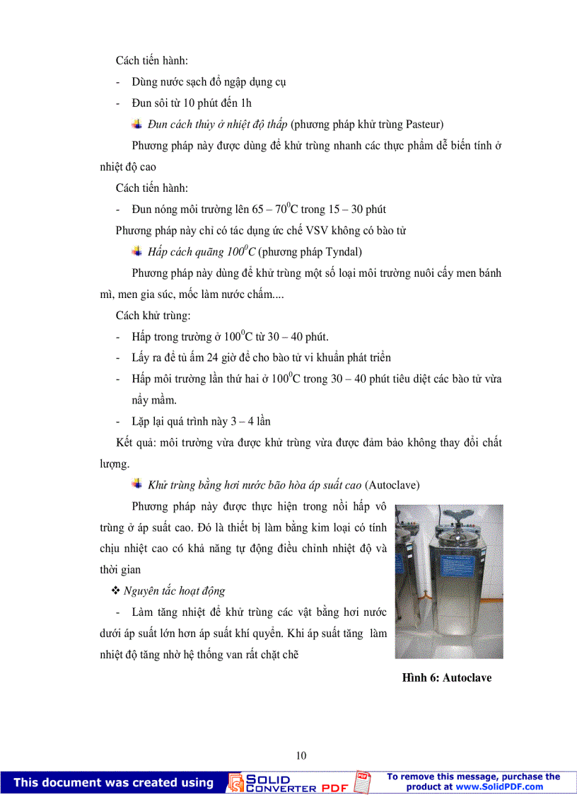 image for page Bài giảng thực tập vi sinh đại cương