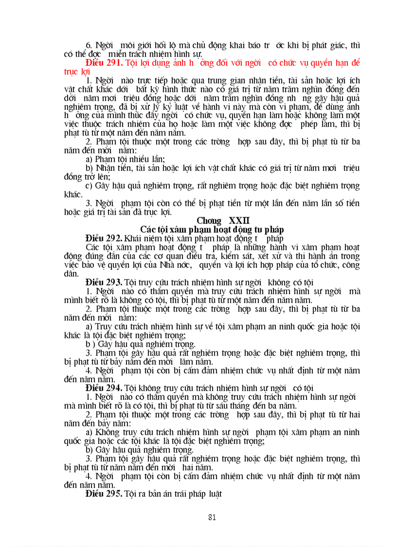 image for page Bộ luật hình sự 1999