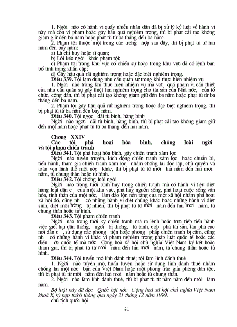 image for page Bộ luật hình sự 1999