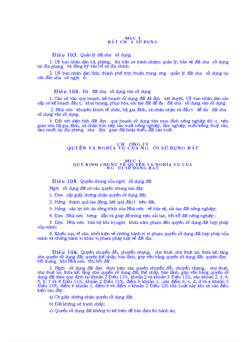 image for page Luật đất đai Quy định về quản lý đất đai