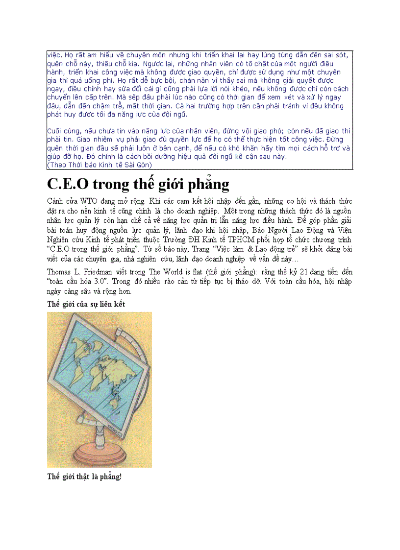 image for page CEO Trong Thế Giới Phẳng