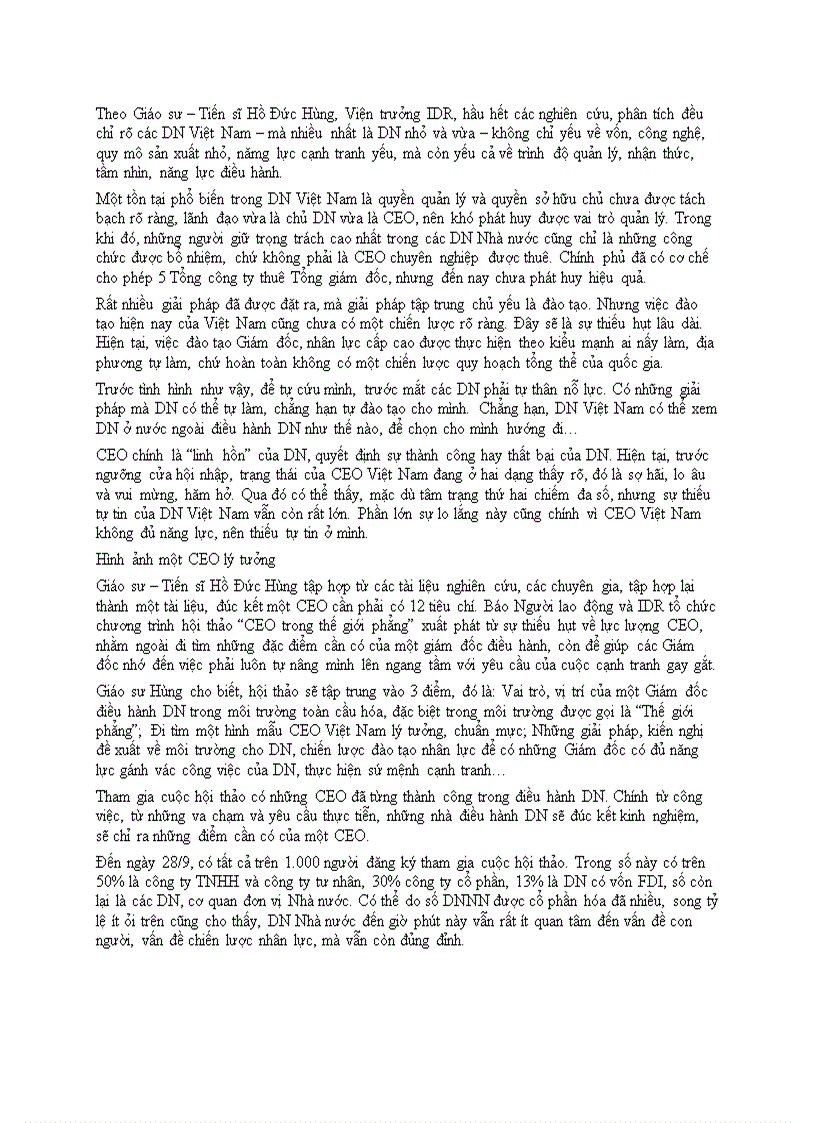 image for page CEO Trong Thế Giới Phẳng