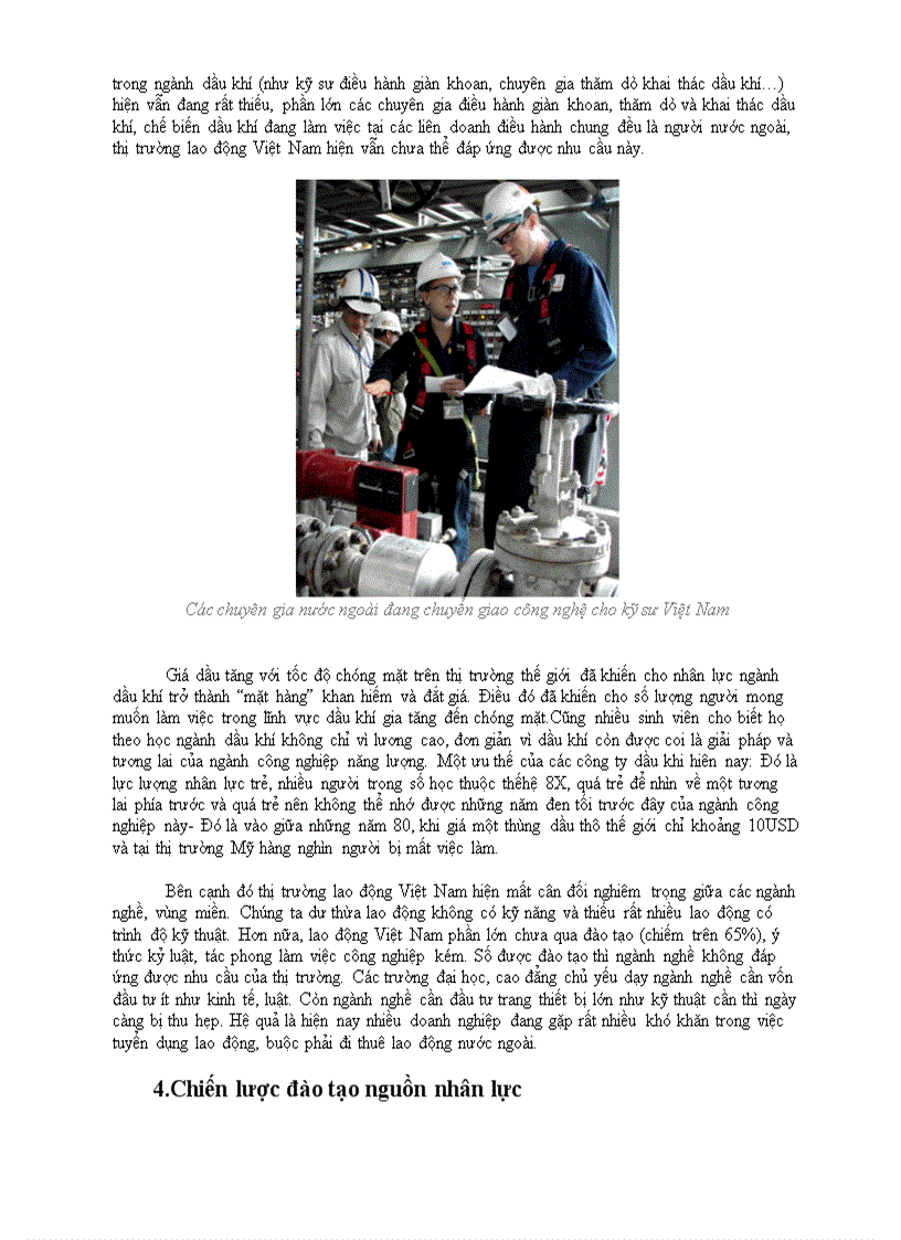 image for page Thuyết trình tiểu luận về thực trạng và thách thức việc quản trị nguồn nhân lực trong ngành dầu khí việt nam