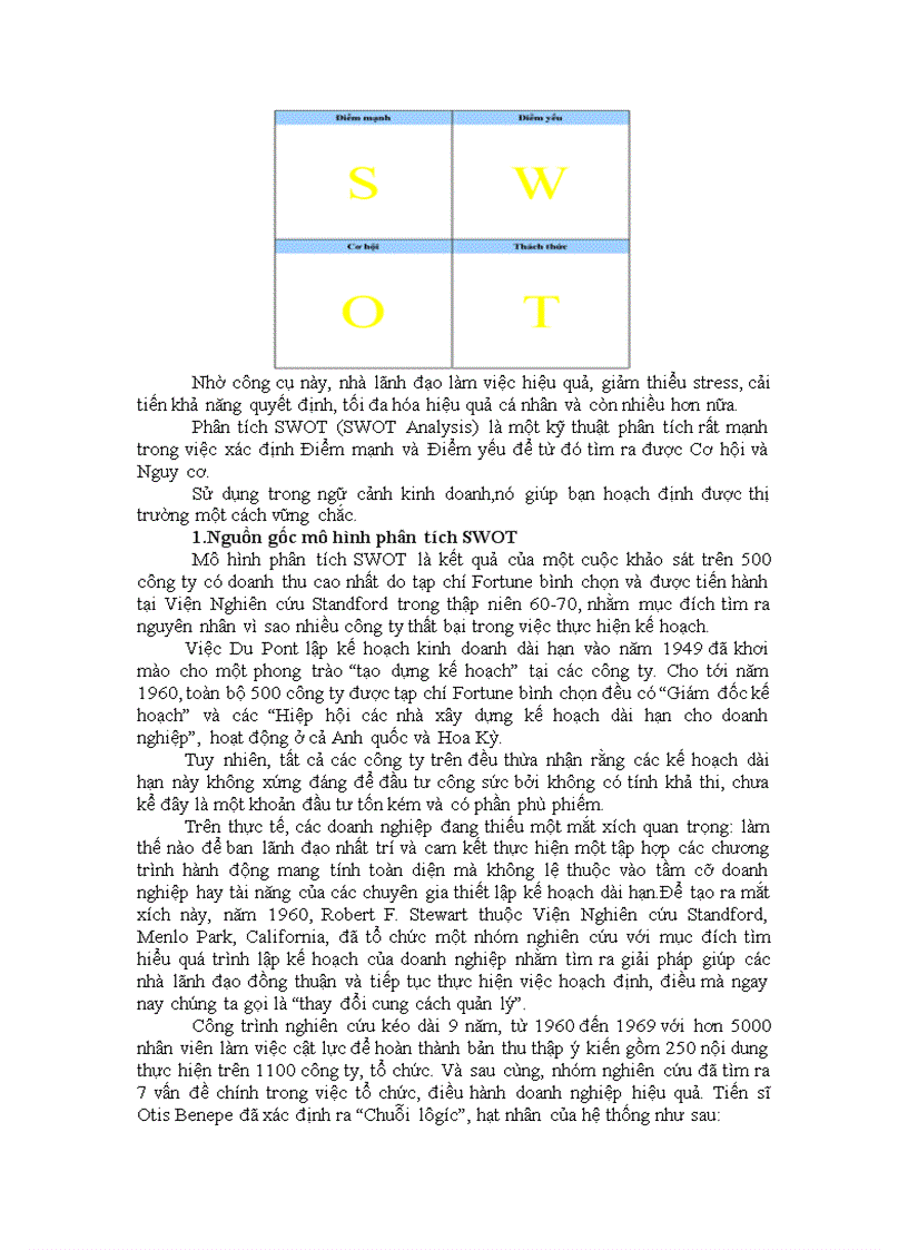 image for page Phân tích ma trận SWOT của công ty máy tính Phi Long