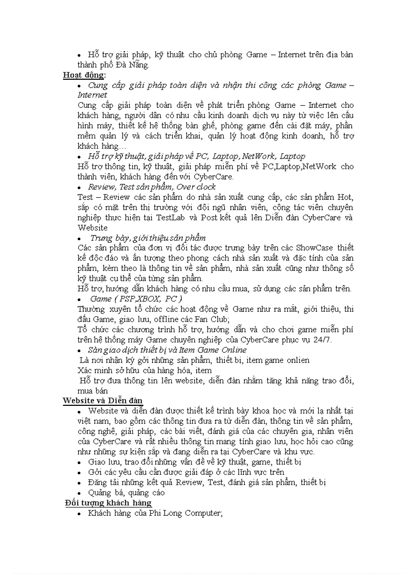 image for page Phân tích ma trận SWOT của công ty máy tính Phi Long