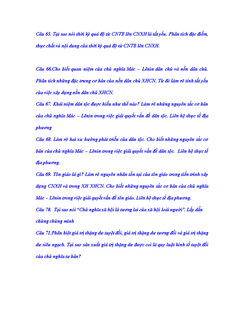 image for page 100 câu ôn thi tự luận môn kinh tế chính trị Mác 2 đề mở