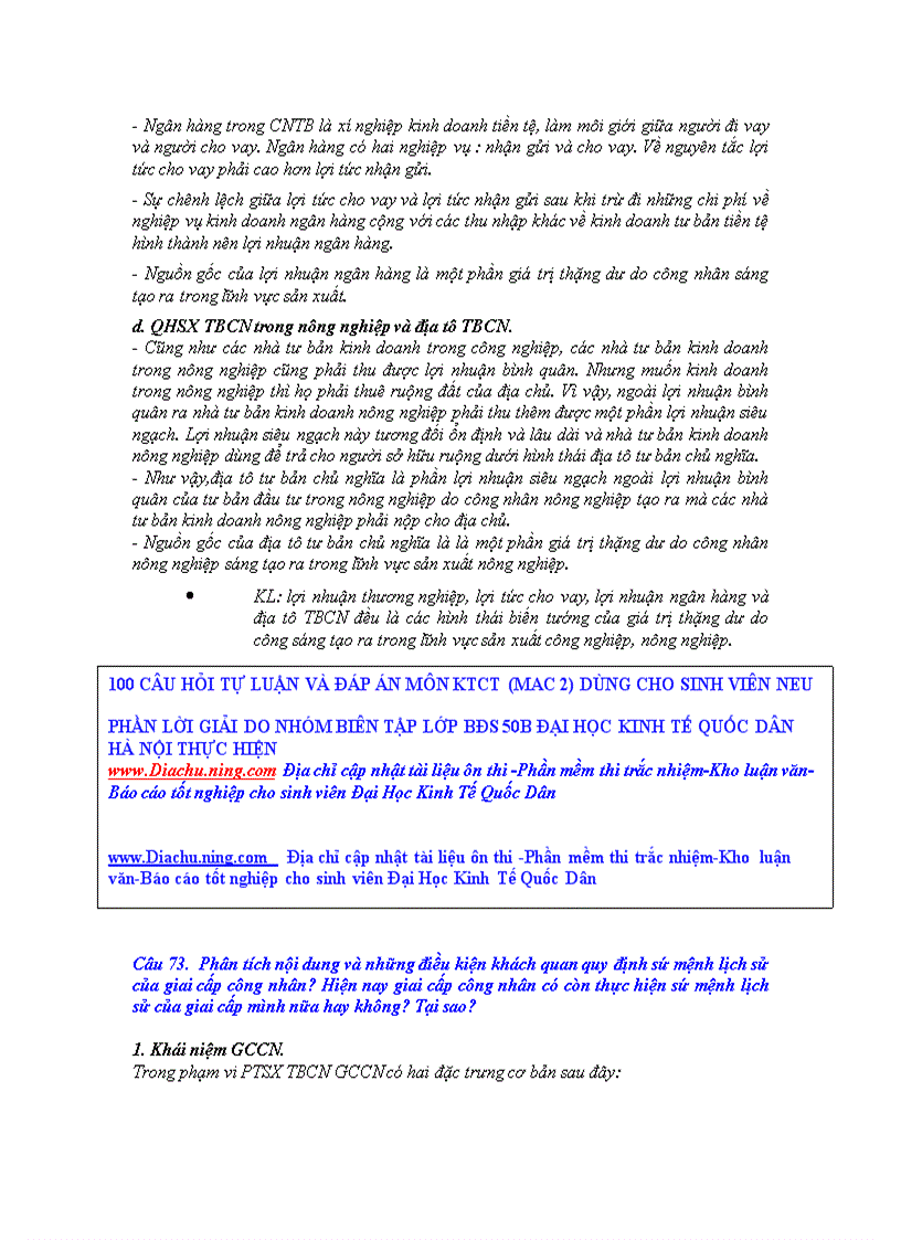 image for page 100 câu ôn thi tự luận môn kinh tế chính trị Mác 2 đề mở