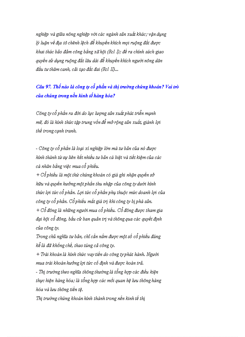 image for page 100 câu ôn thi tự luận môn kinh tế chính trị Mác 2 đề mở