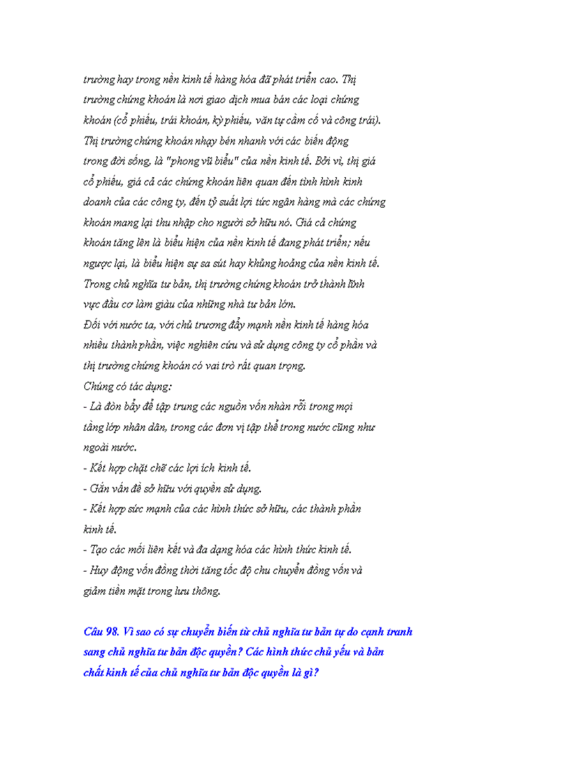 image for page 100 câu ôn thi tự luận môn kinh tế chính trị Mác 2 đề mở