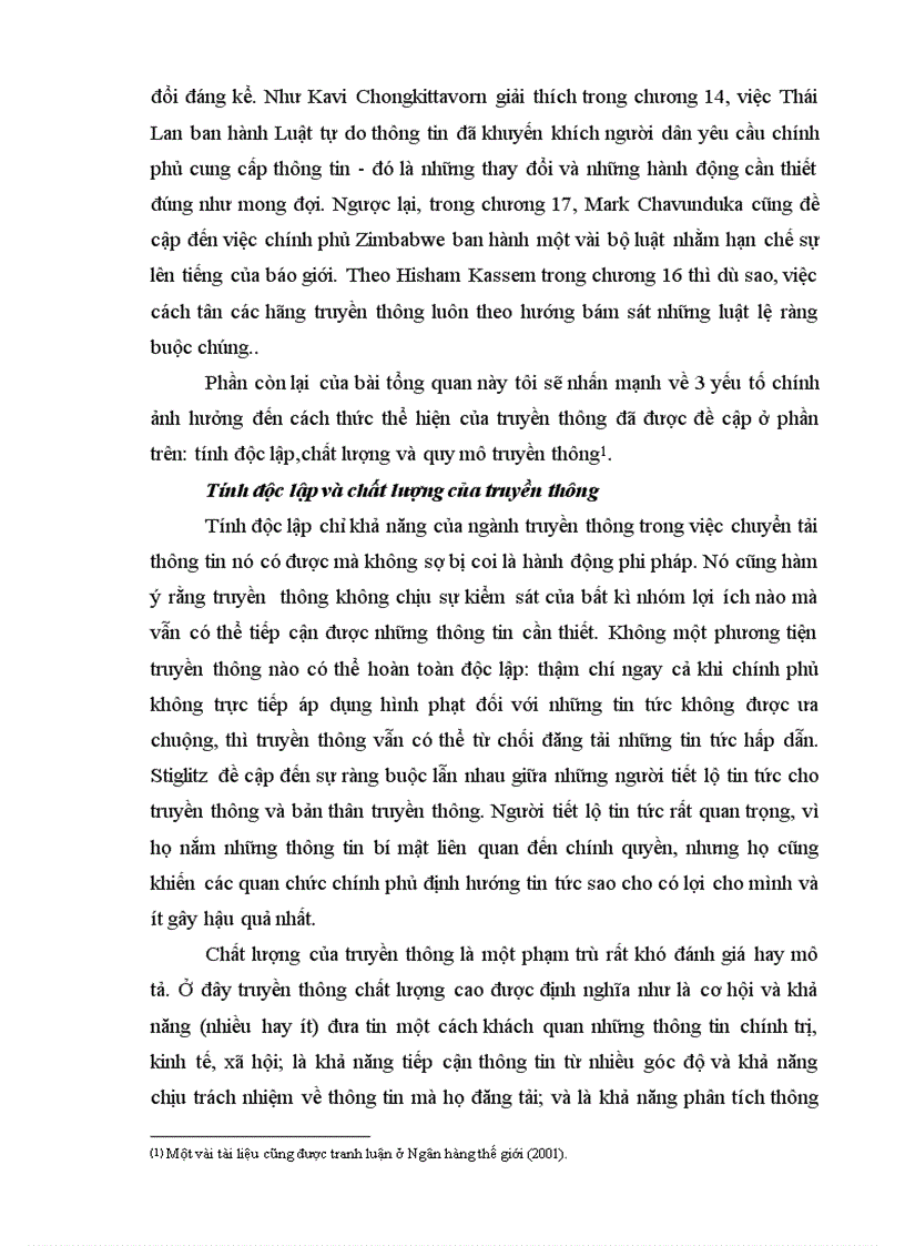 image for page Tổng quan về nội dung và nguyên nhân của truyền thông Roumeen Islam tài liệu dịch