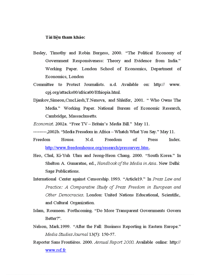 image for page Tổng quan về nội dung và nguyên nhân của truyền thông Roumeen Islam tài liệu dịch