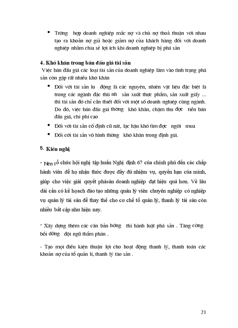 image for page Quy định pháp luật về thủ tục thanh lý tài sản thanh toán các khoản nợ của Doang nghiệp hợp tác xã lâm vào tình trạng phá sản và thực tiễn áp dụng thủ tục đó