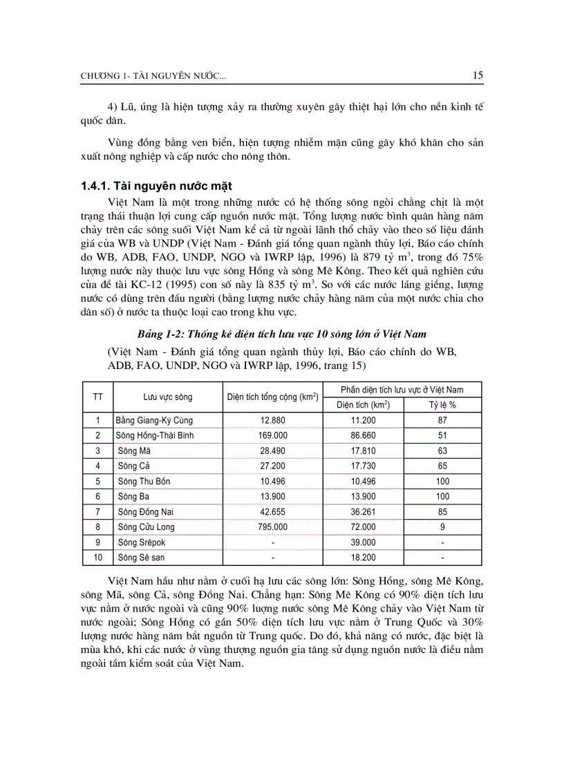 image for page Giáo trình quy hoạch và quản lý nguồn nước