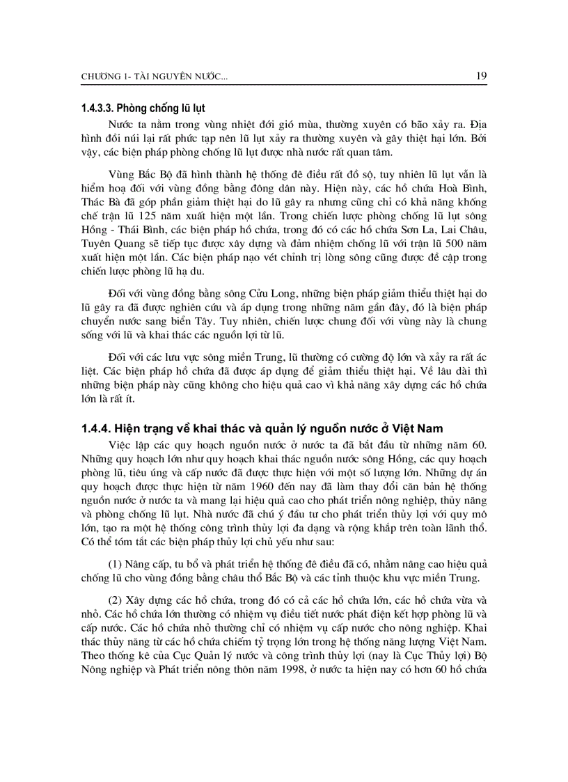 image for page Giáo trình quy hoạch và quản lý nguồn nước