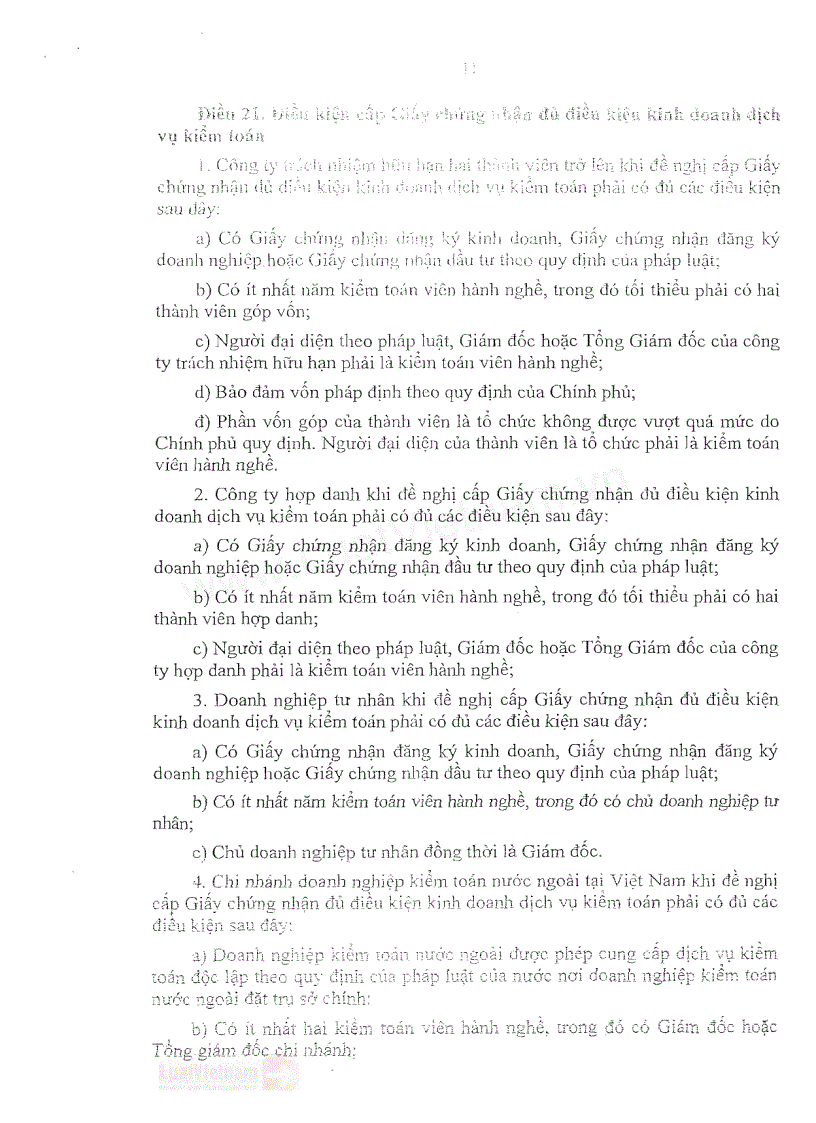 image for page Luật kiểm toán độc lập