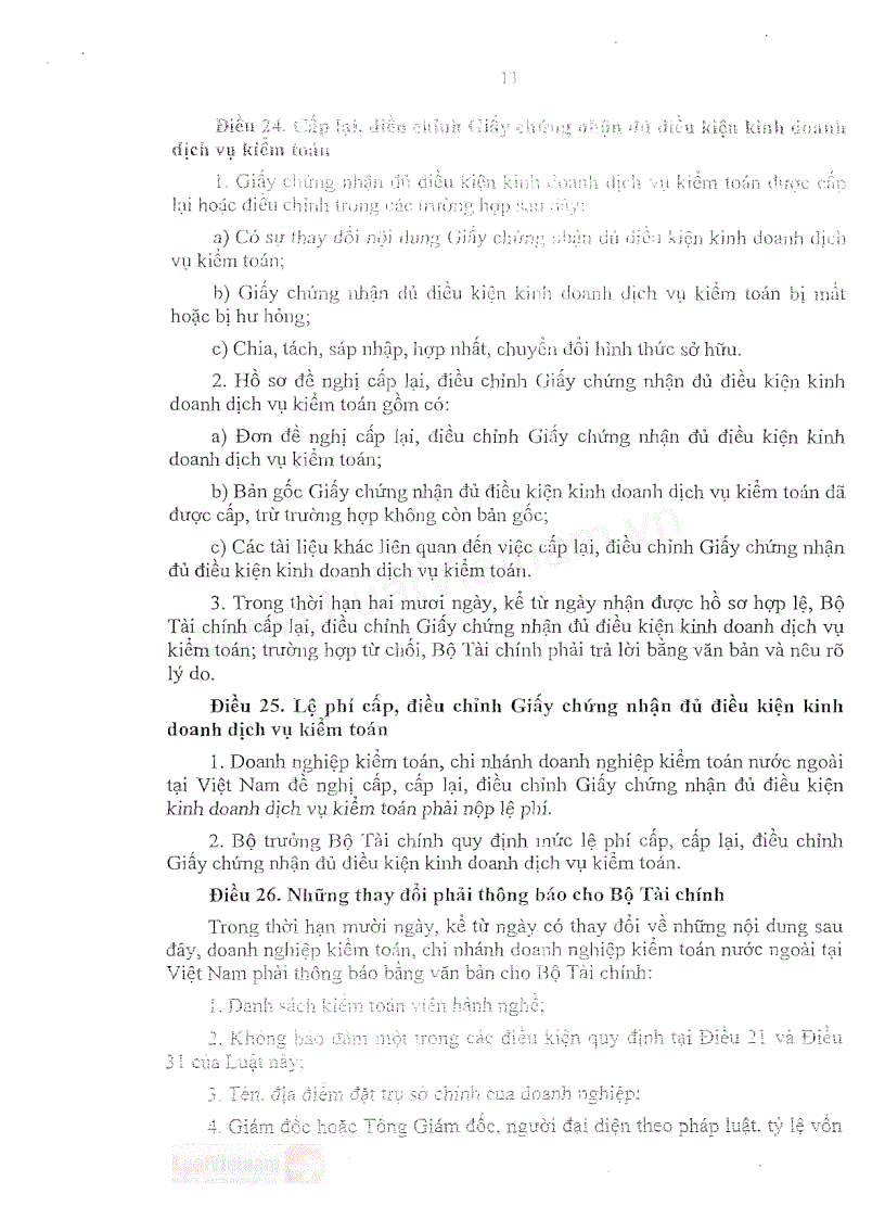 image for page Luật kiểm toán độc lập