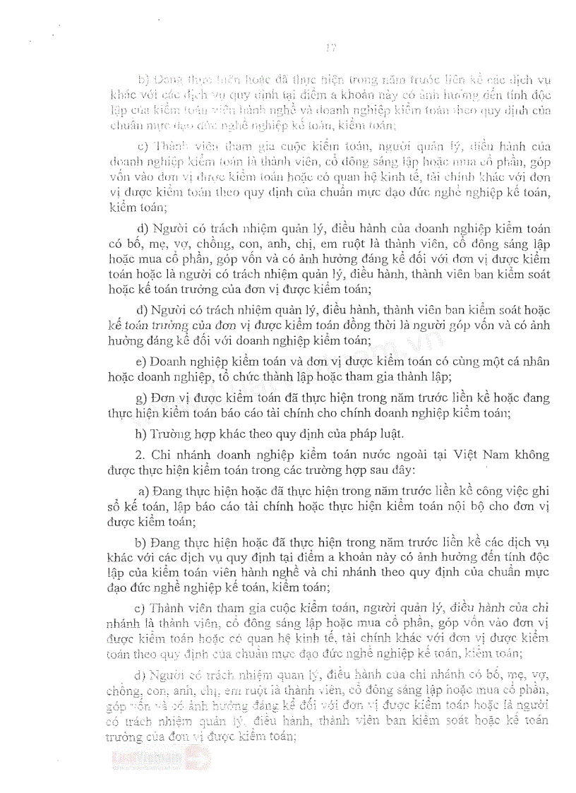 image for page Luật kiểm toán độc lập