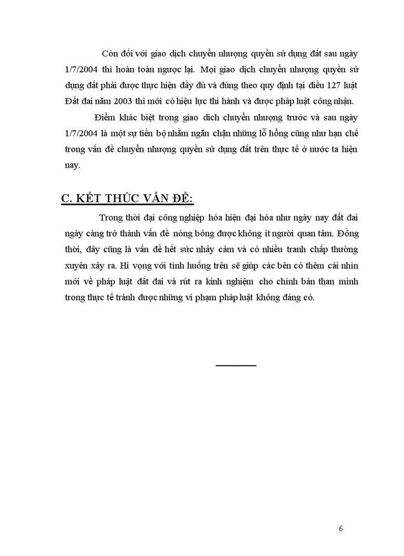 image for page Chuyển nhượng quyền sử dụng đất