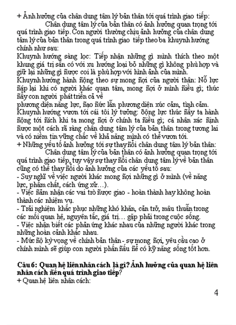 image for page Đề cương hoàn chỉnh ôn thi Nhập môn khoa học giao tiếp