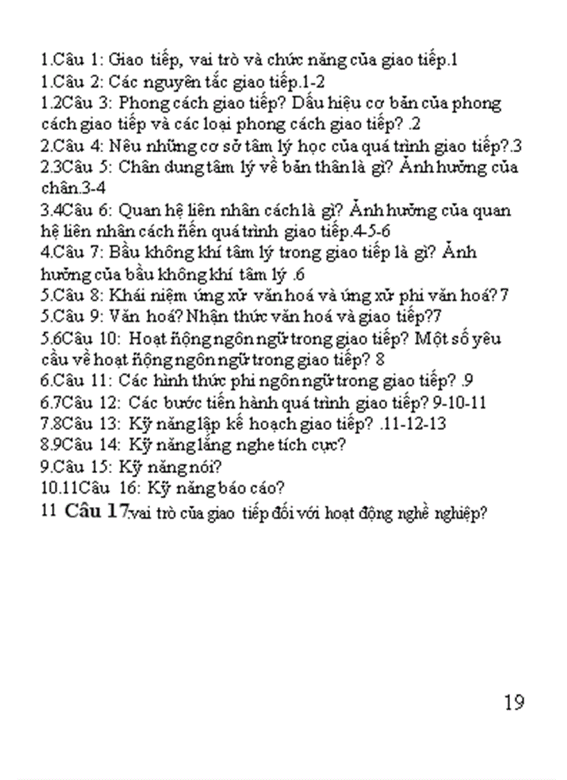 image for page Đề cương hoàn chỉnh ôn thi Nhập môn khoa học giao tiếp