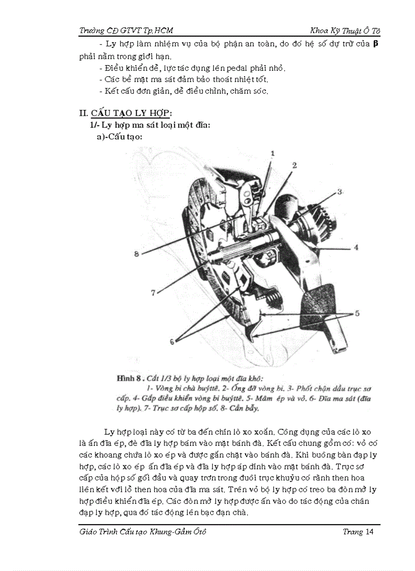 image for page Giáo trình cấu tạo khung gầm ôtô