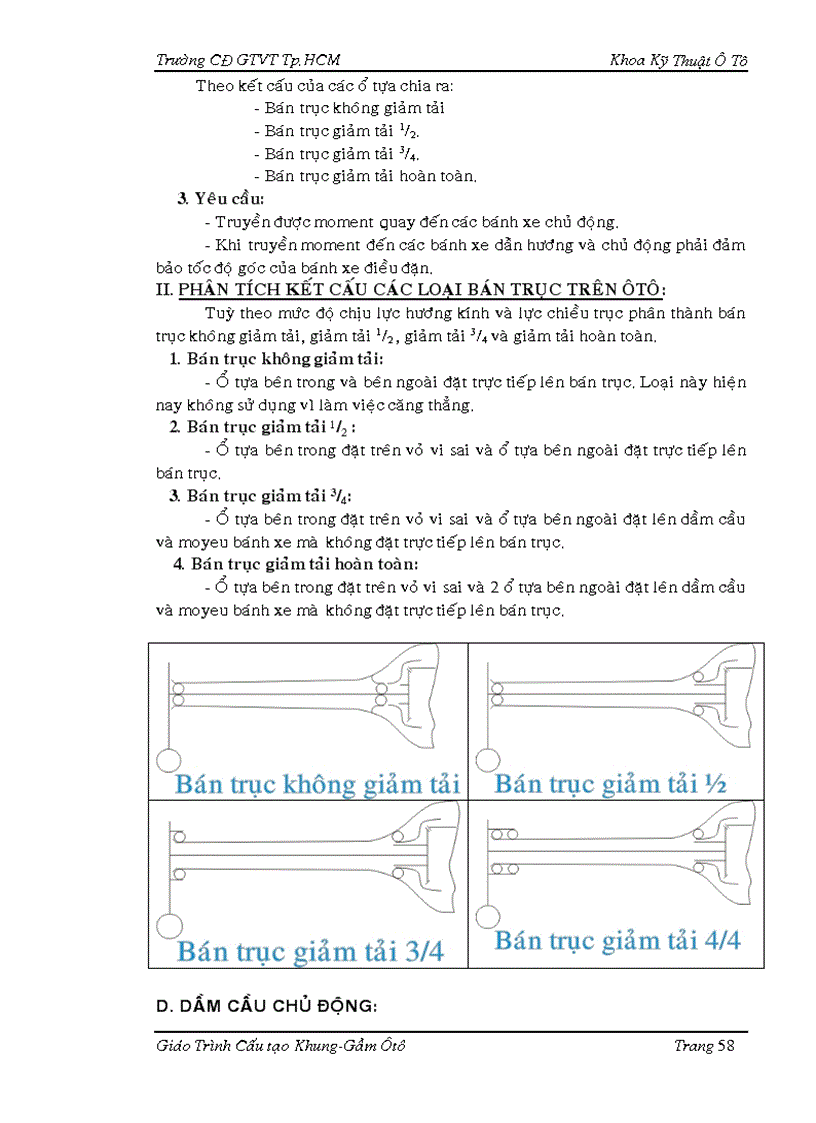 image for page Giáo trình cấu tạo khung gầm ôtô