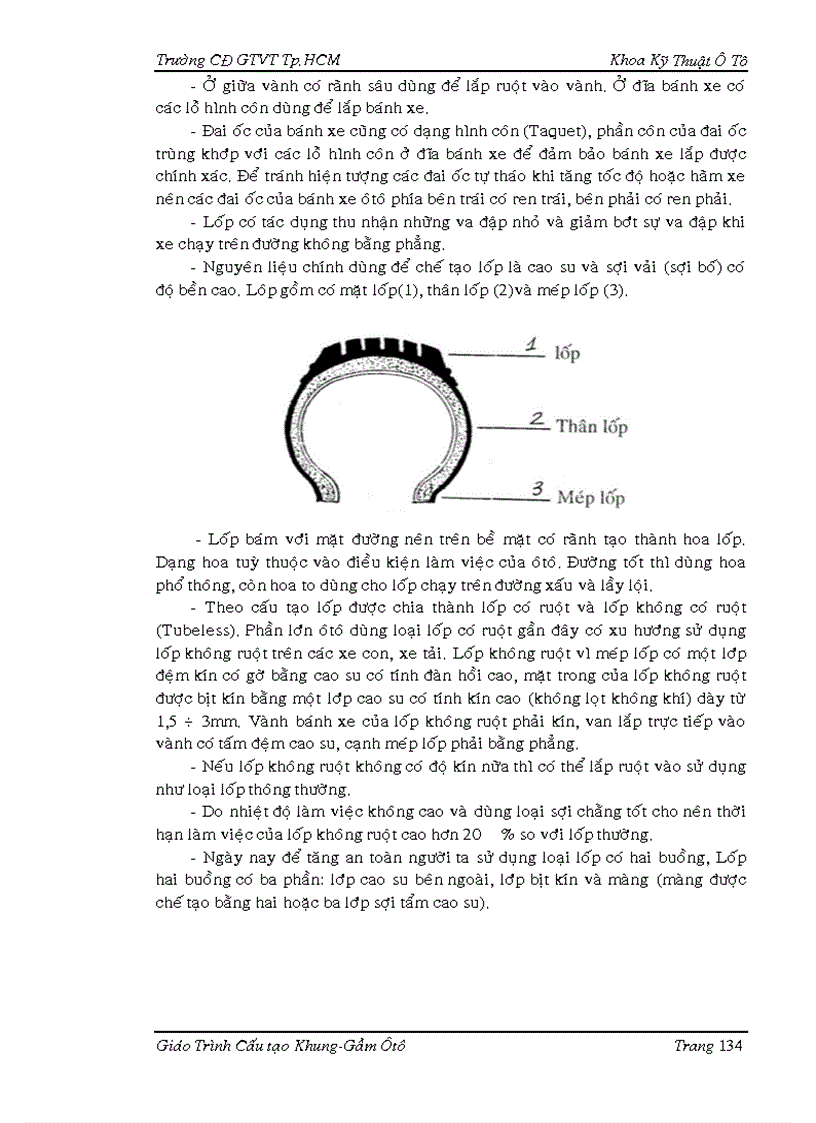 image for page Giáo trình cấu tạo khung gầm ôtô