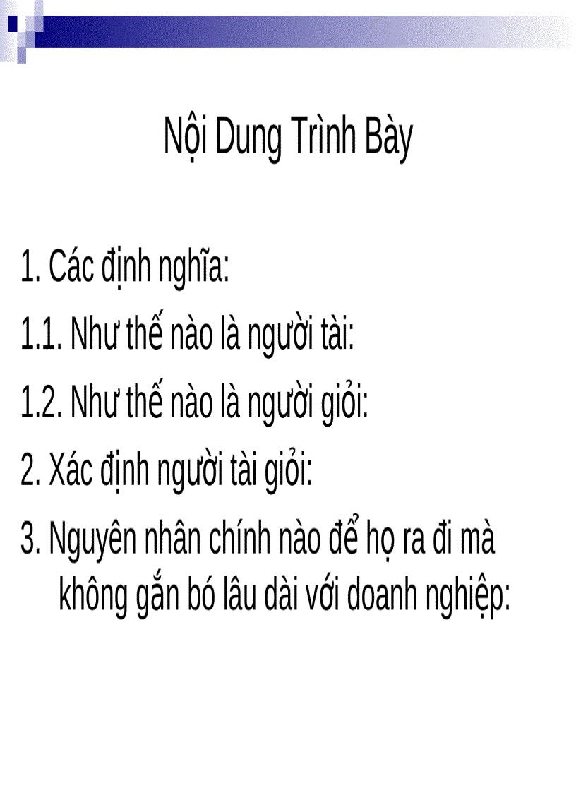 image for page Quản trị học giữ chân người giỏi