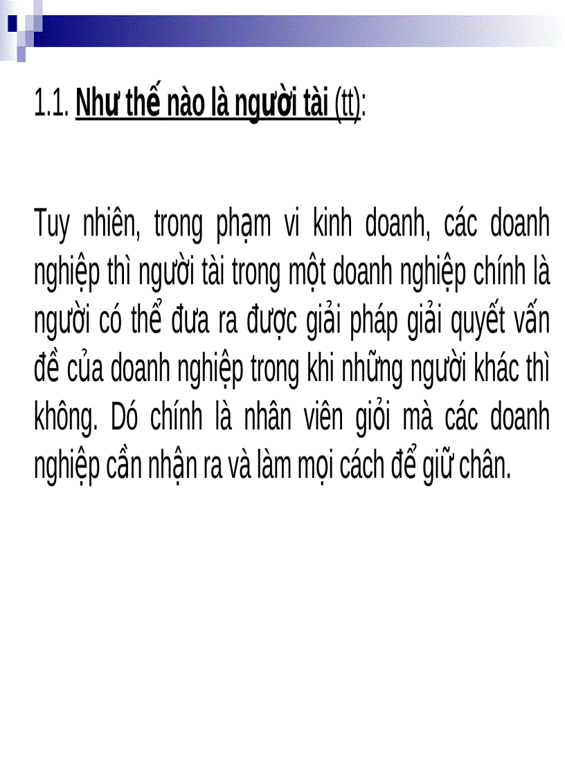 image for page Quản trị học giữ chân người giỏi