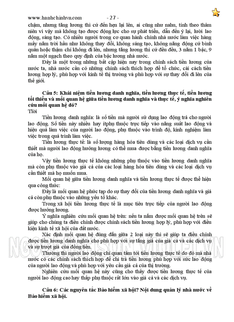 image for page Đề cương ôn tập môn quản lý nguồn nhân lực xã hội