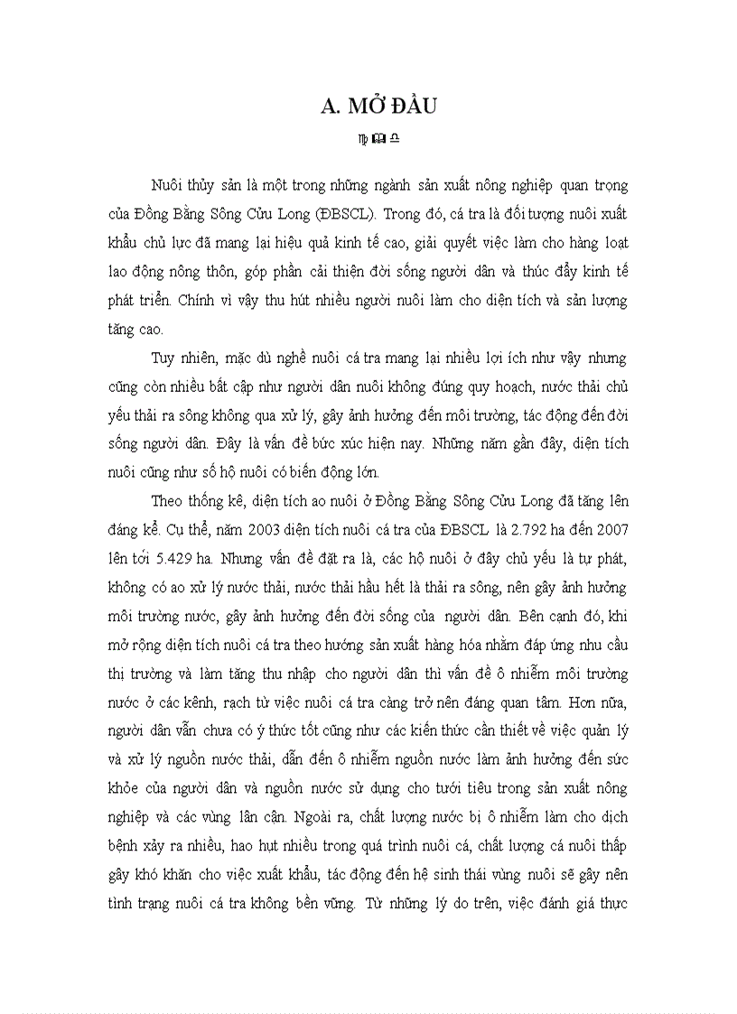 image for page Các vấn đề nuôi thủy sản trong các ao