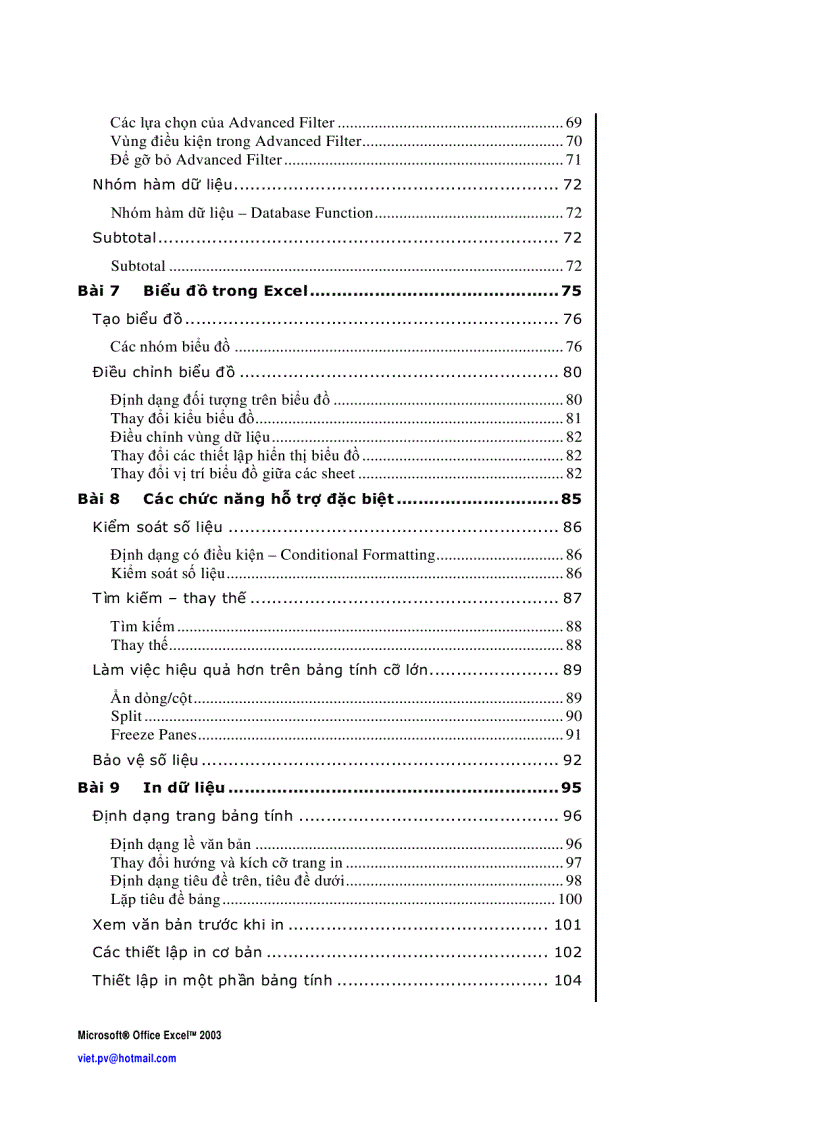 image for page Excel căn bản 2