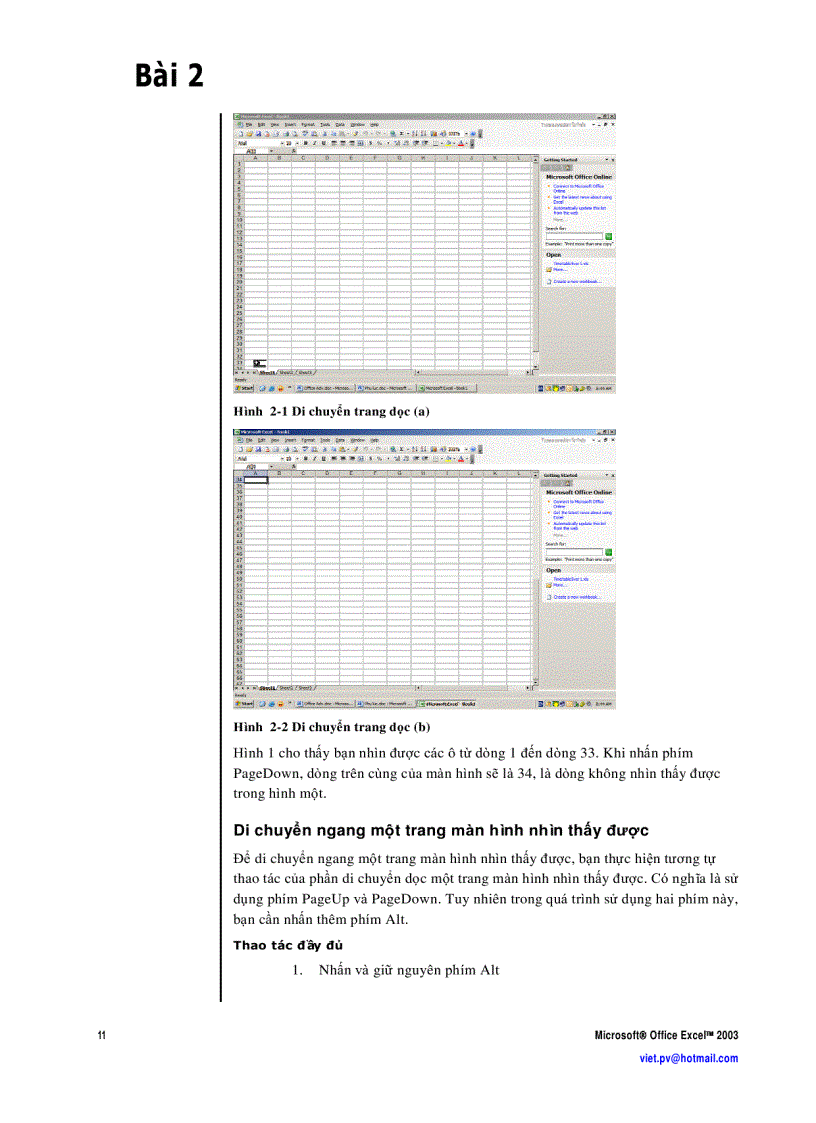 image for page Excel căn bản 2
