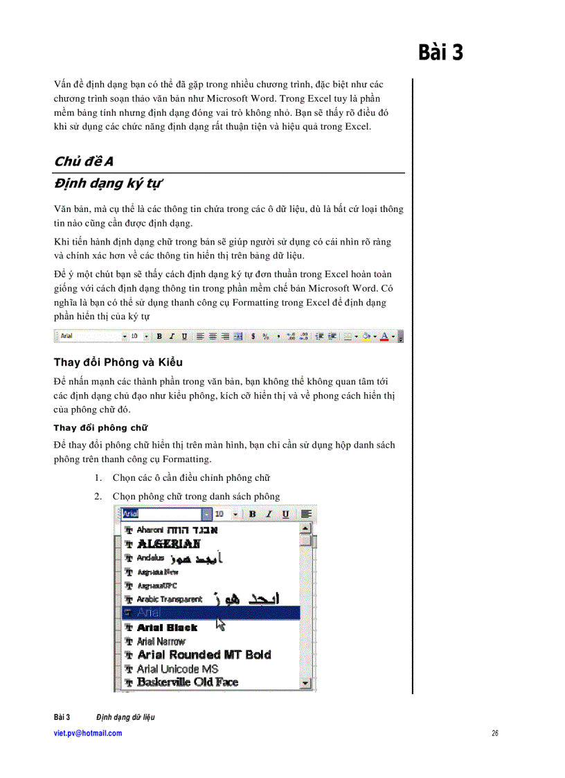 image for page Excel căn bản 2