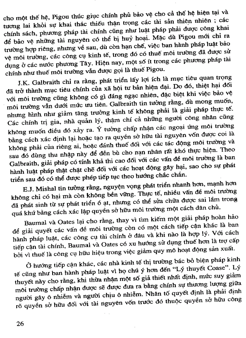 image for page Giáo trình kinh tế môi trường PGS TS Hoàng xuân cơ