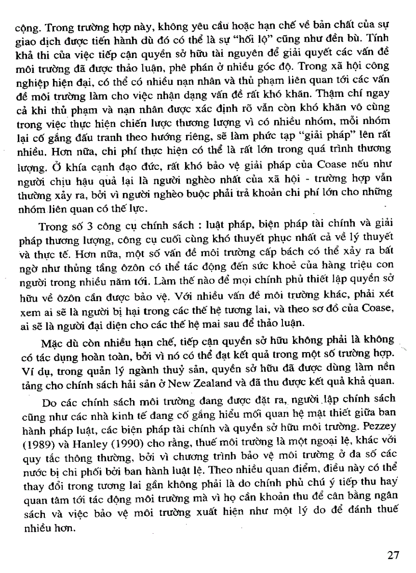 image for page Giáo trình kinh tế môi trường PGS TS Hoàng xuân cơ