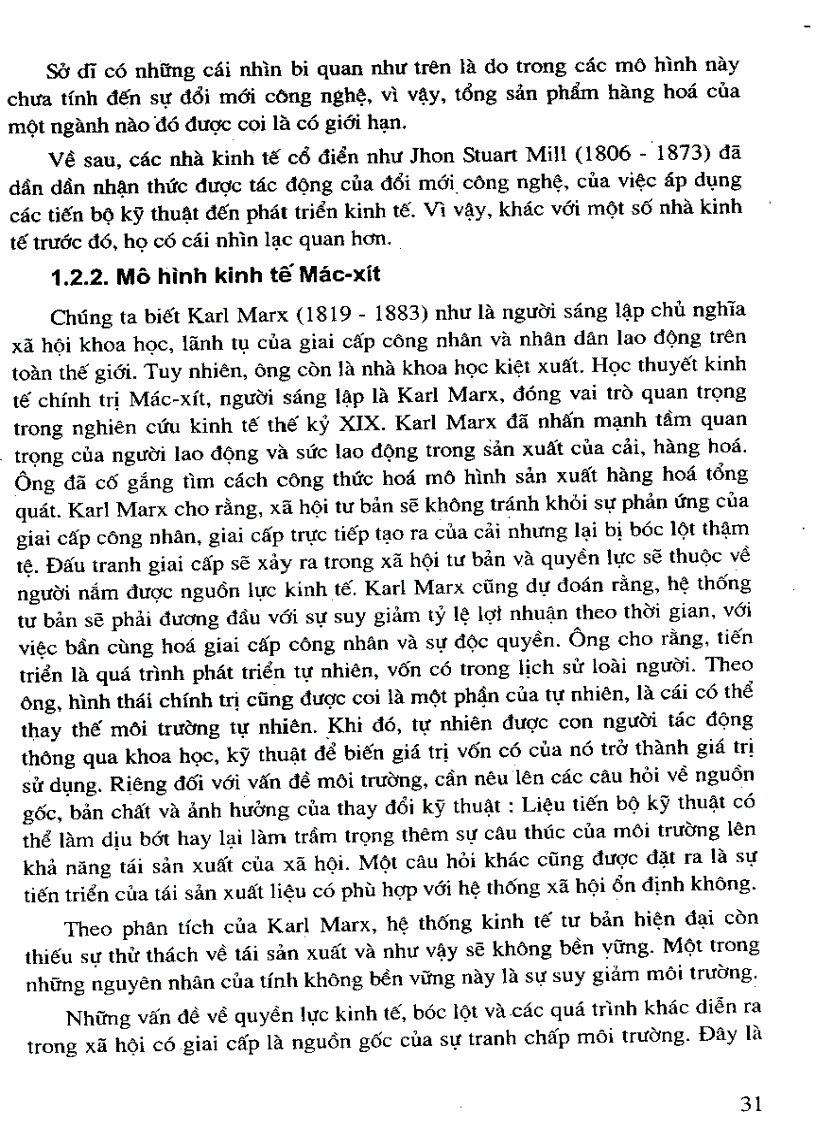 image for page Giáo trình kinh tế môi trường PGS TS Hoàng xuân cơ