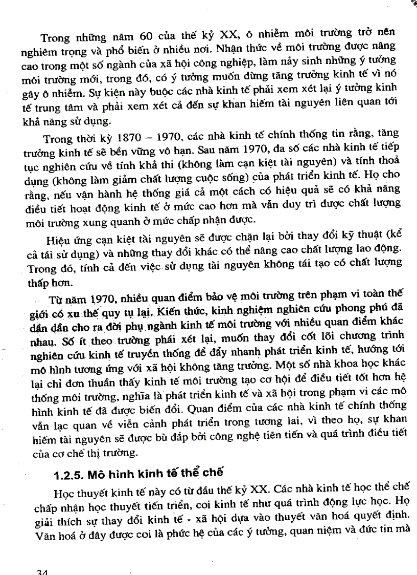 image for page Giáo trình kinh tế môi trường PGS TS Hoàng xuân cơ