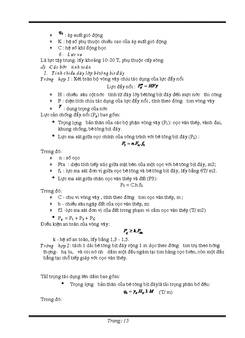 image for page Tài liệu về xây dựng Cầu Phần Móng Cầu Nền móng cọc khoan nhồi 1