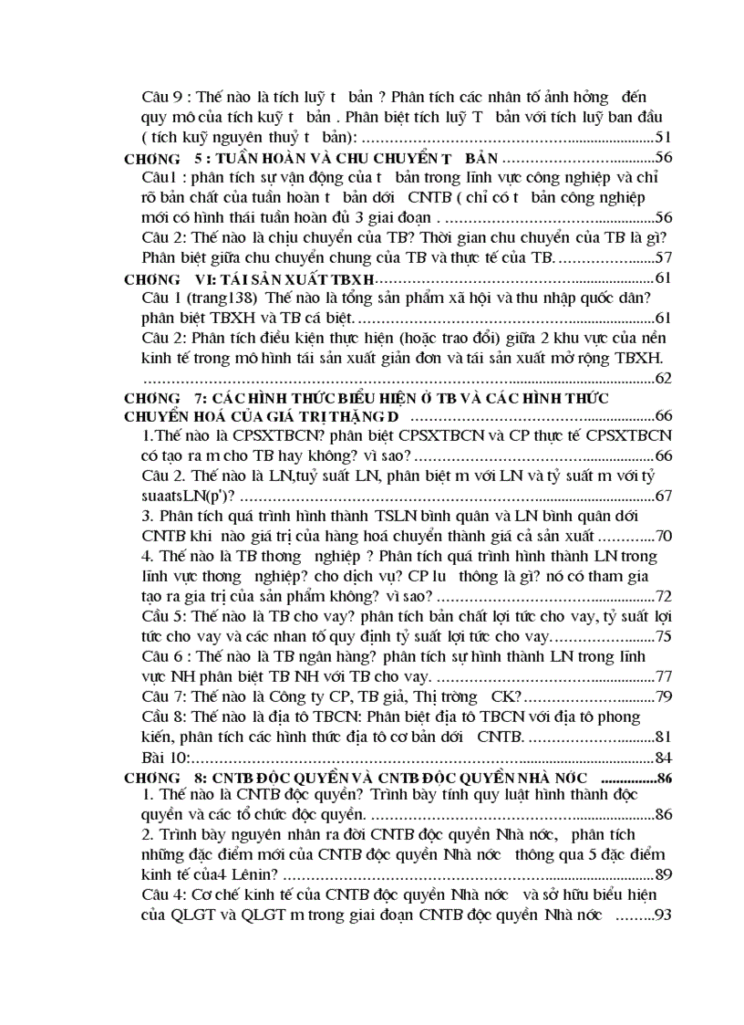 image for page Tài liệu ôn thi Kinh tế Chính trị Cao học 1