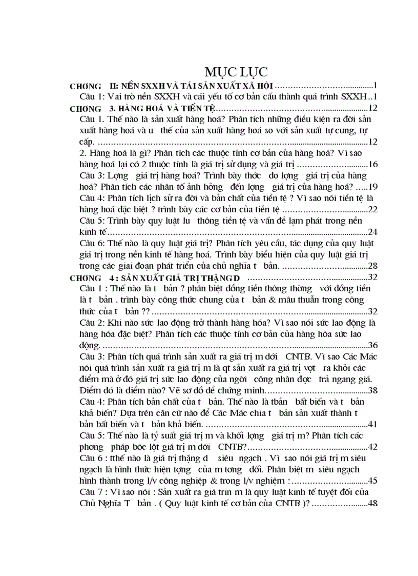 image for page Tài liệu ôn thi Kinh tế Chính trị Cao học 1