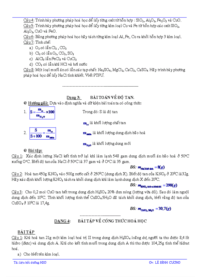 image for page Tài liệu bồi dưỡng học sinh giỏi hóa học