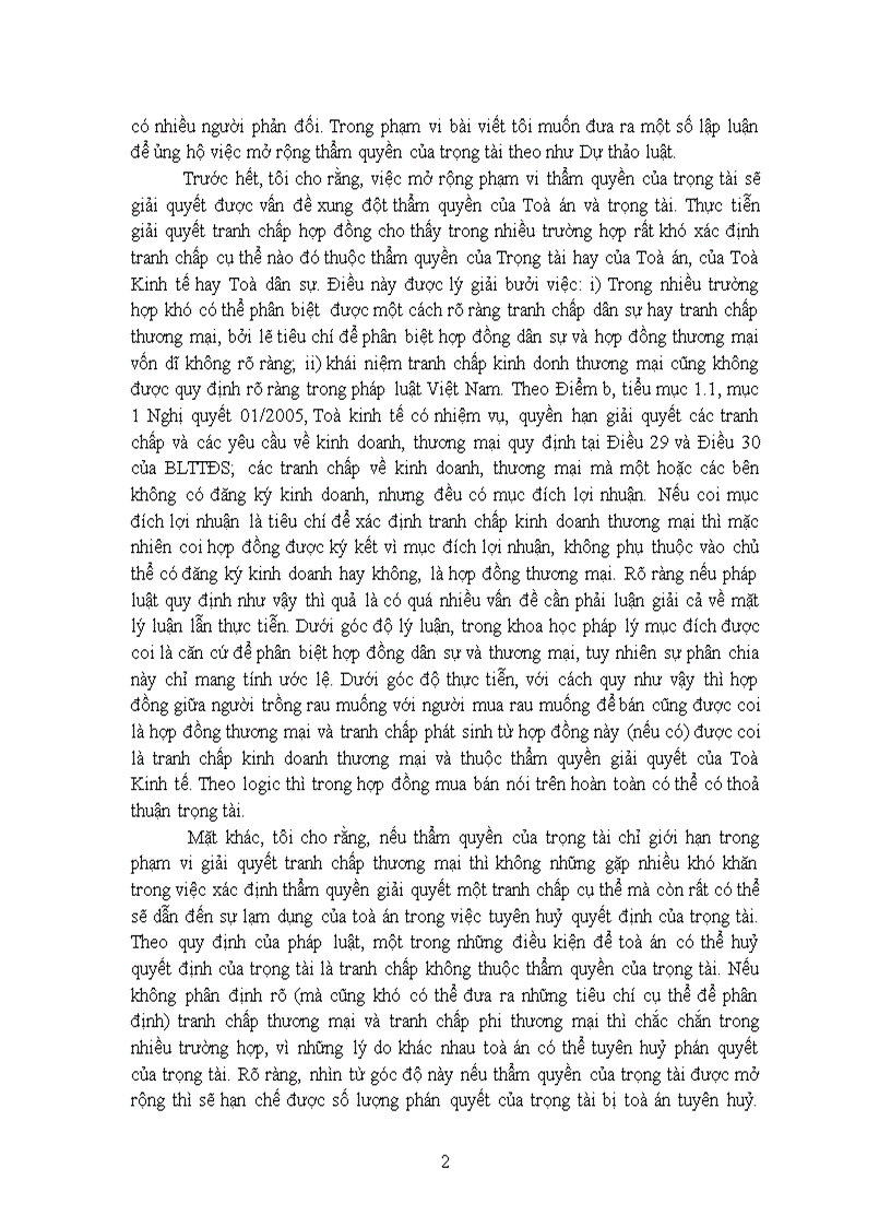 image for page Những luận cứ để mở rộng thẩm quyền của trọng tài