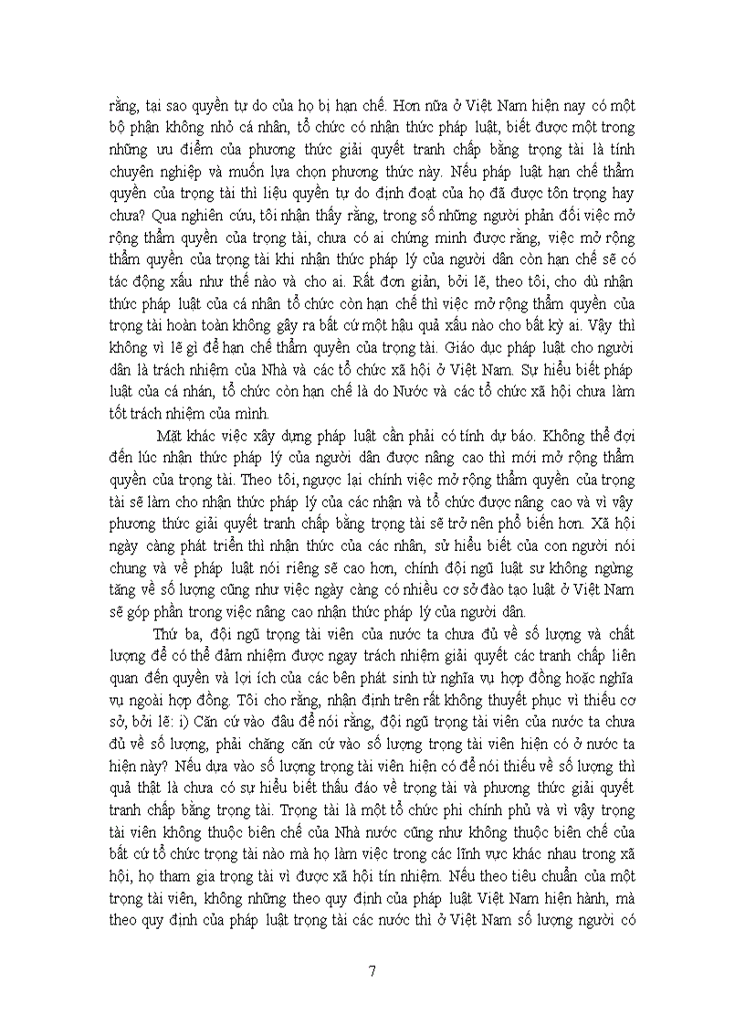 image for page Những luận cứ để mở rộng thẩm quyền của trọng tài