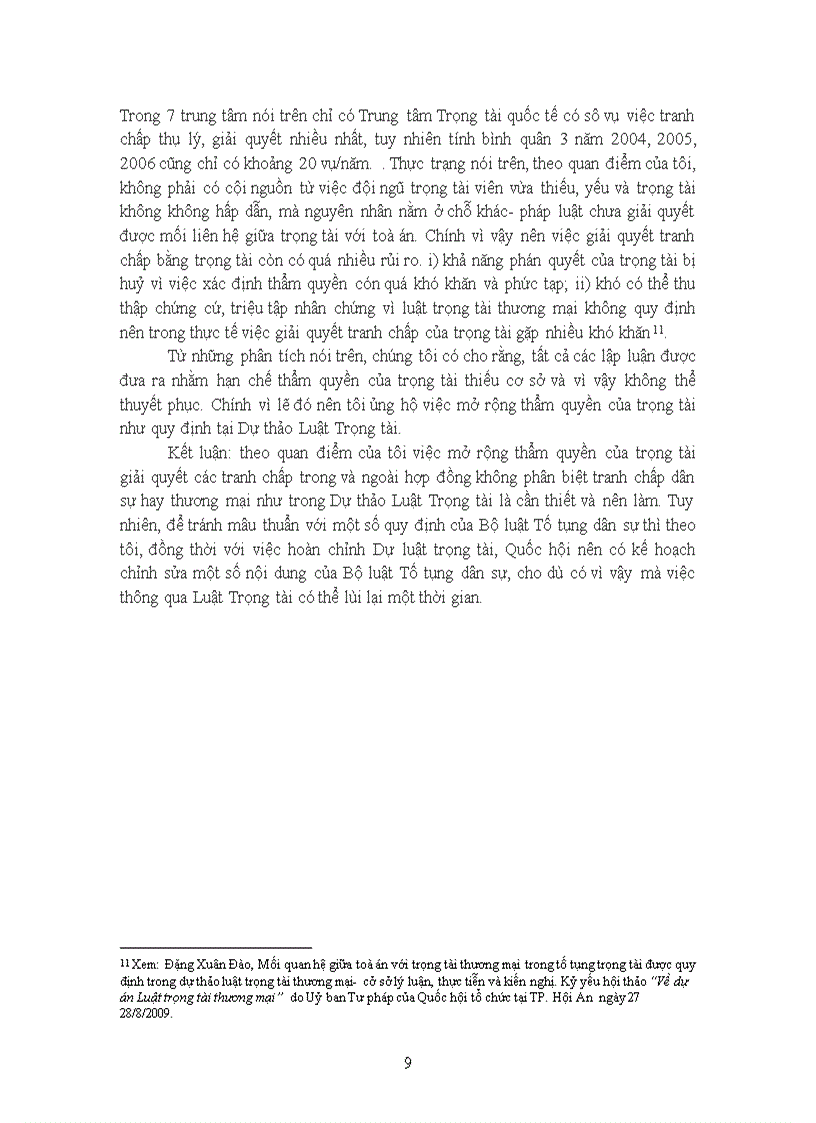 image for page Những luận cứ để mở rộng thẩm quyền của trọng tài