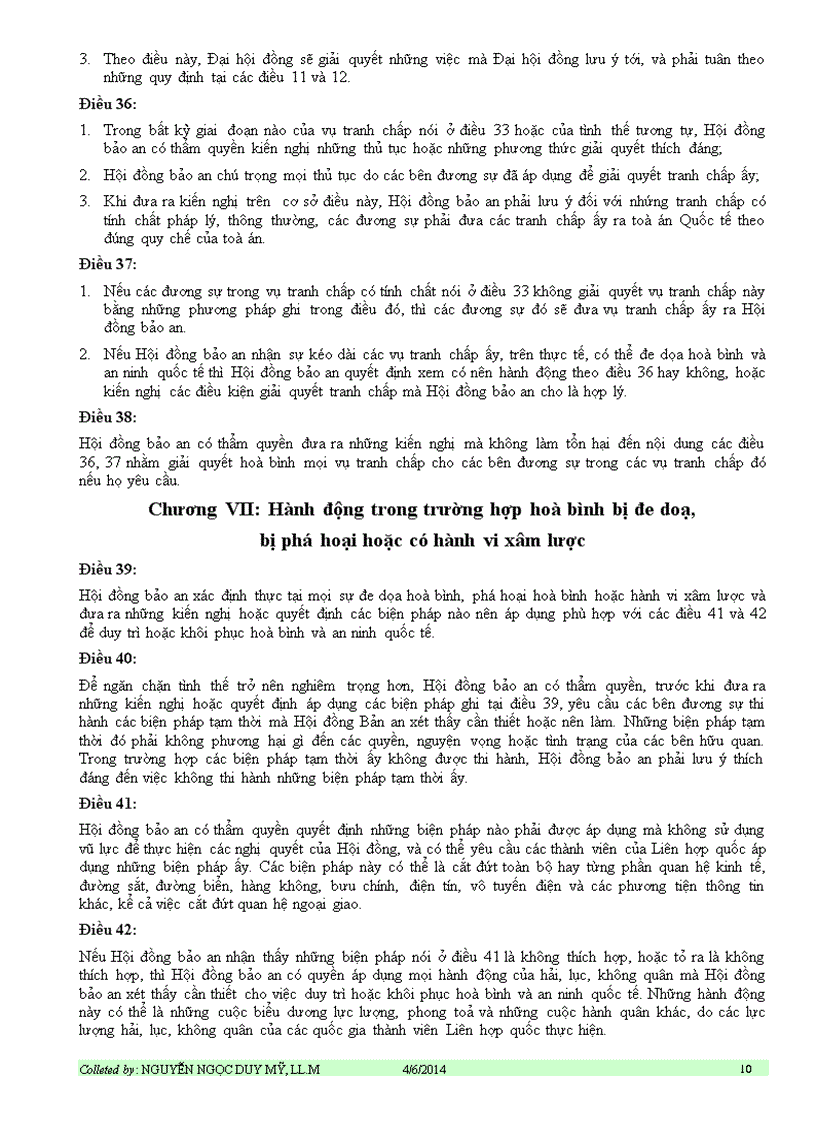 image for page Tập hợp một số văn bản tham khảo dùng cho môn học LUẬT QUỐC TẾ