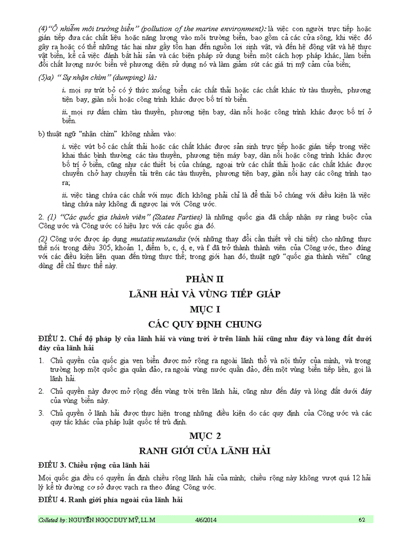 image for page Tập hợp một số văn bản tham khảo dùng cho môn học LUẬT QUỐC TẾ