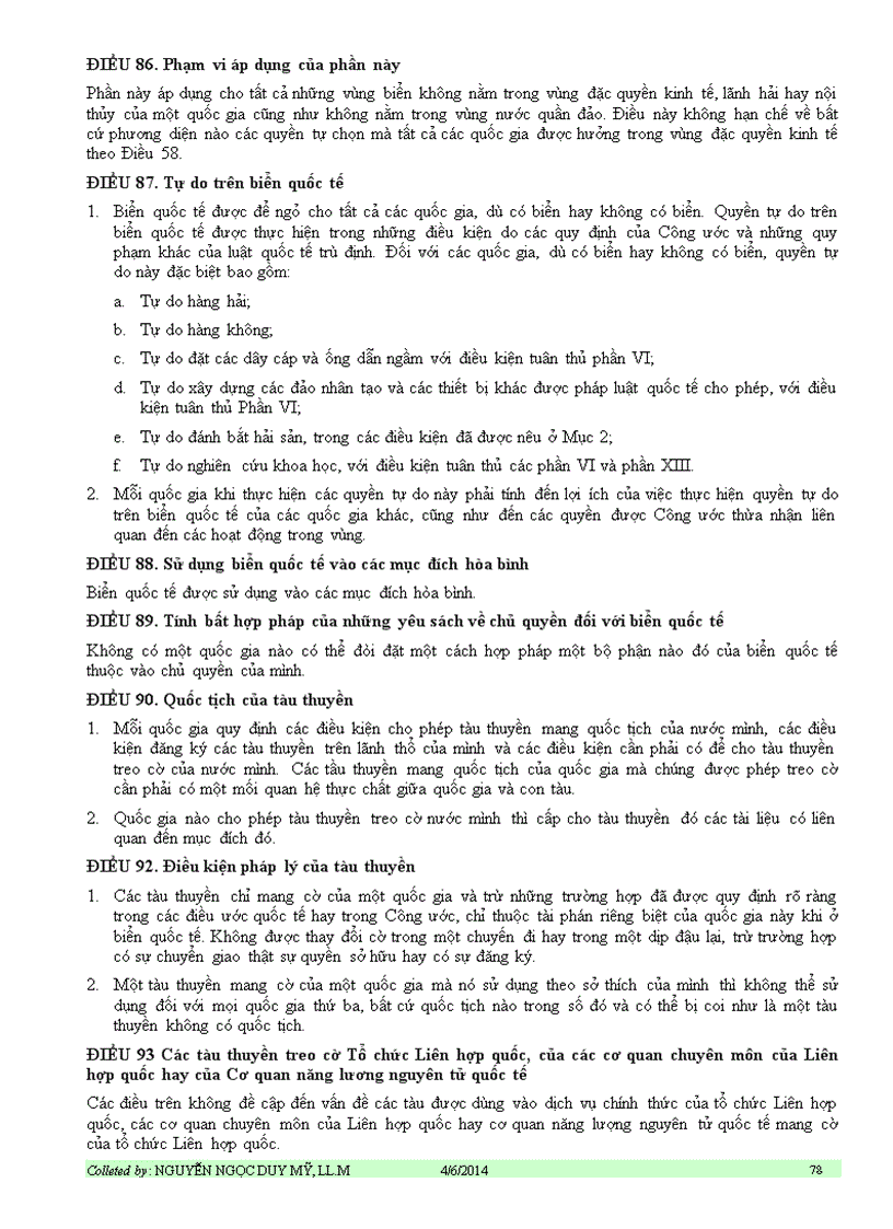 image for page Tập hợp một số văn bản tham khảo dùng cho môn học LUẬT QUỐC TẾ